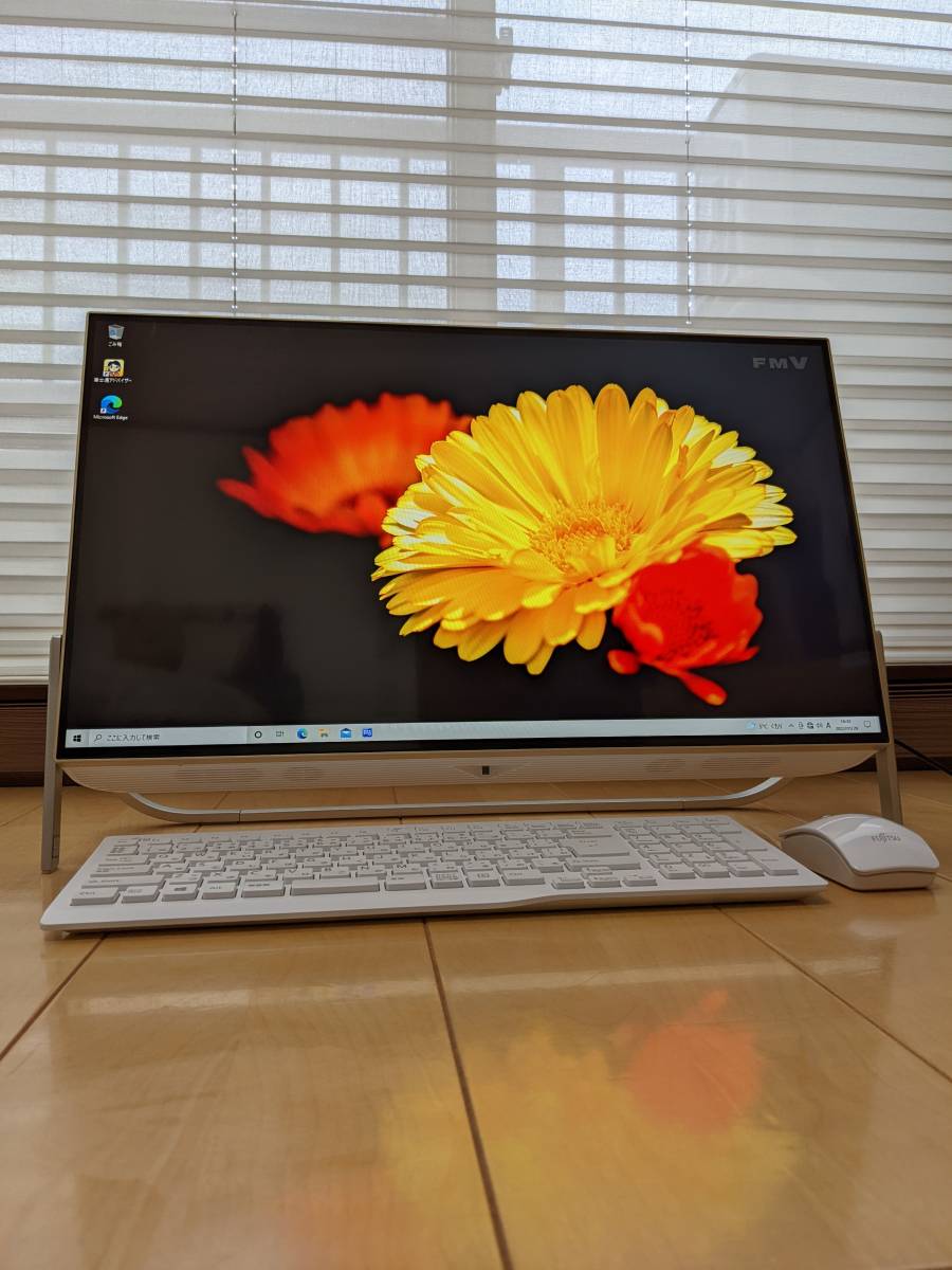 富士通 ESPRIMO Core i7-7700HQ 4コア8スレッド メモリ8GB HDD1TB FH77
