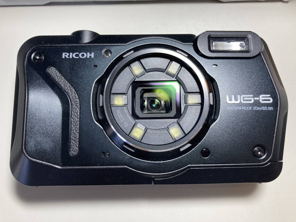 ケーブル リコーイメージング 防水デジタルカメラ WG-6 (ブラック) WG