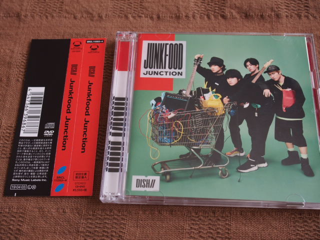 CD+DVD DISH Junkfood Junction 初回生産限定盤A 帯有 twispwa.com