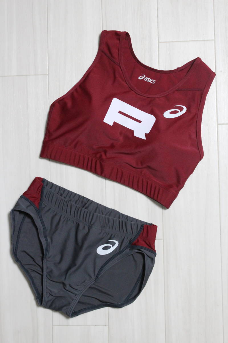 ASICS(アシックス)ブラトップ&レーシングブルマ 女子陸上部 ASICS(アシックス)ブラトップ&レーシングブルマ 女子陸上部