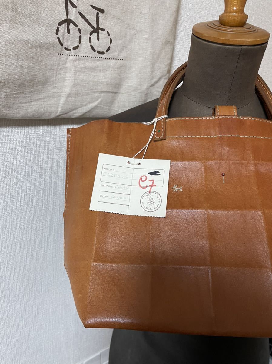 名作 希少 新品未使用 入手困難 イタリア製 HENRY CUIR アンリー