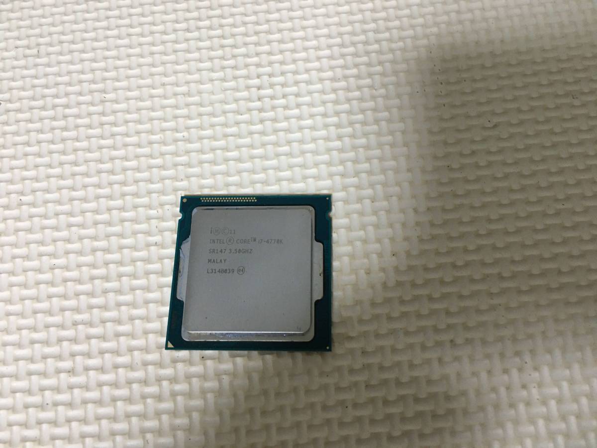 6489 Intel Core i7 i7-4770K SR147 3 50GHZ LGA1150 動作品（¥9,900