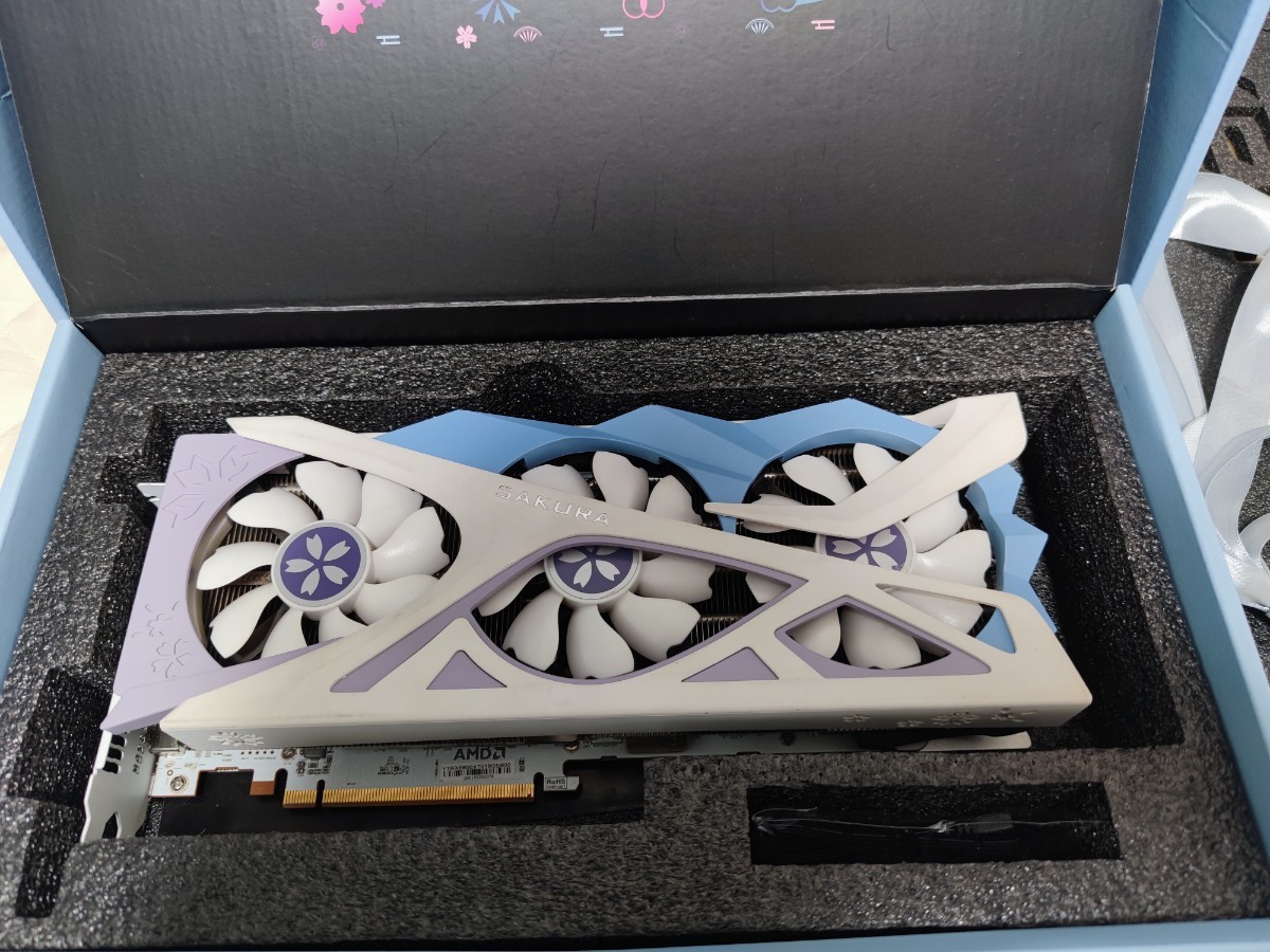 【限定品】Yeston Radeon RX 6800 XT 16GB Sakura Waifu Edition 花嫁グラボ