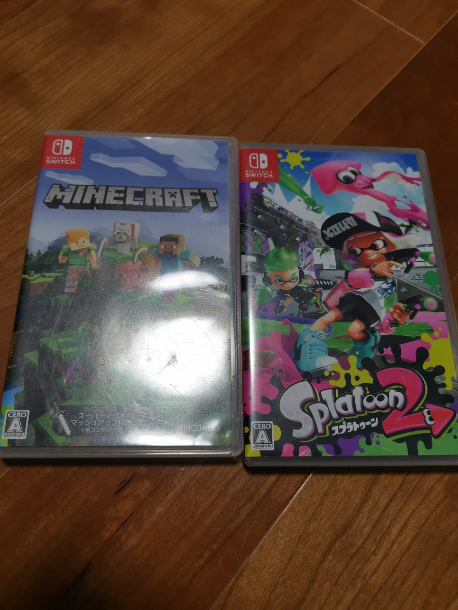 Nintendo Switch スプラトゥーン2　と　マインクラフトMinecraft