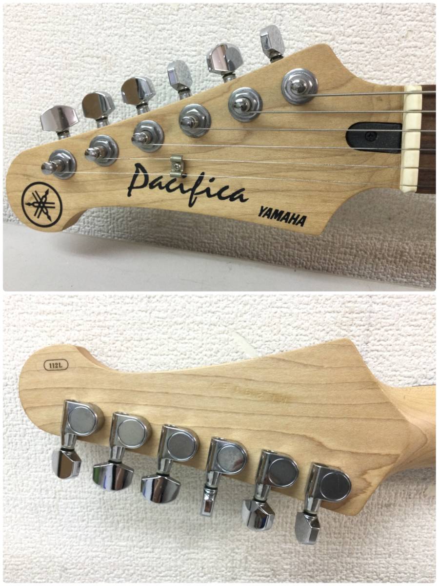 希少 レフティ YAMAHA Pacifica 112L エレキギター ヤマハ パシィフィカ 左利き用 フェンダーストラップ