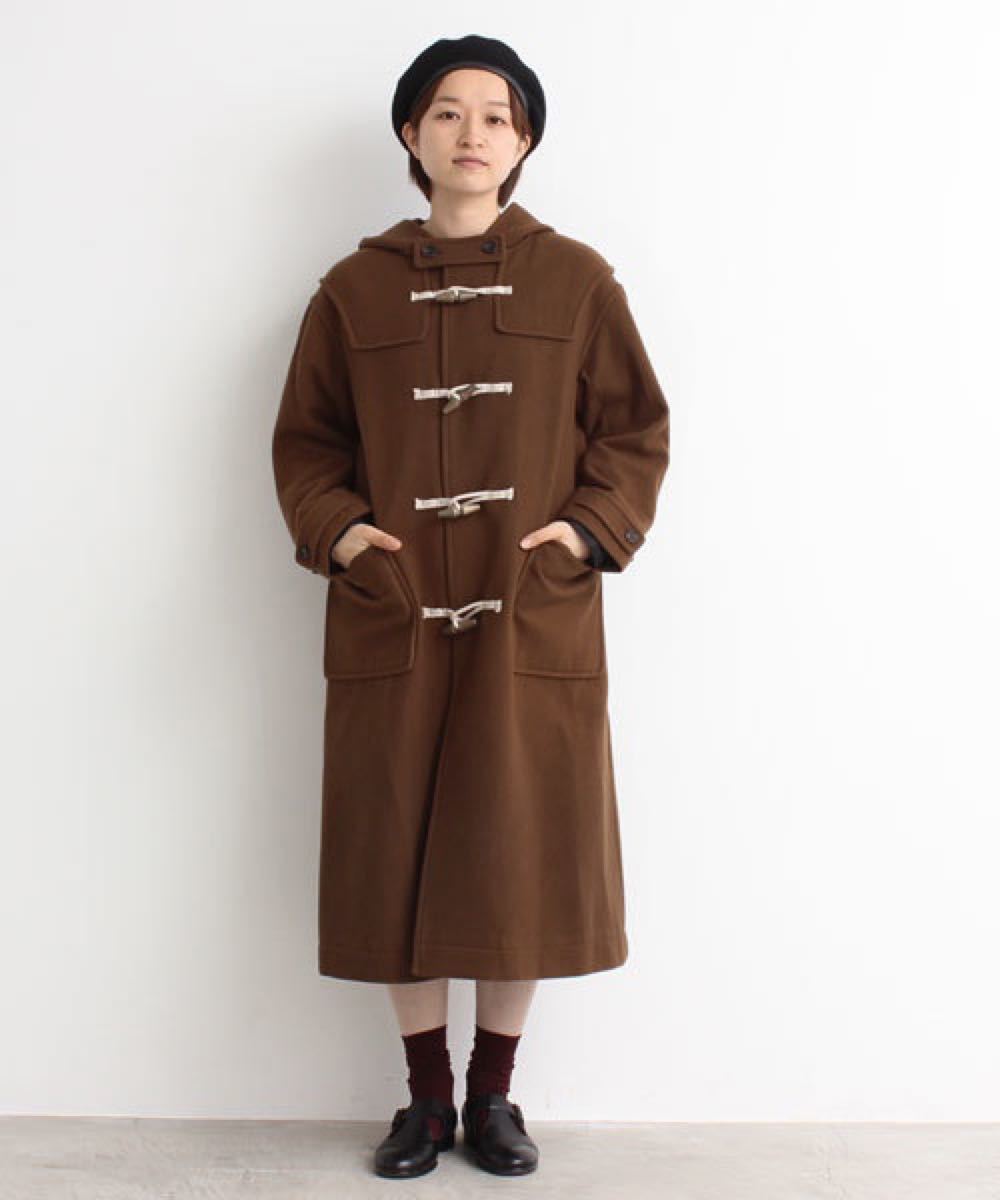 PayPayフリマ|美品 yuni ユニ super100 ロングダッフルコート ...