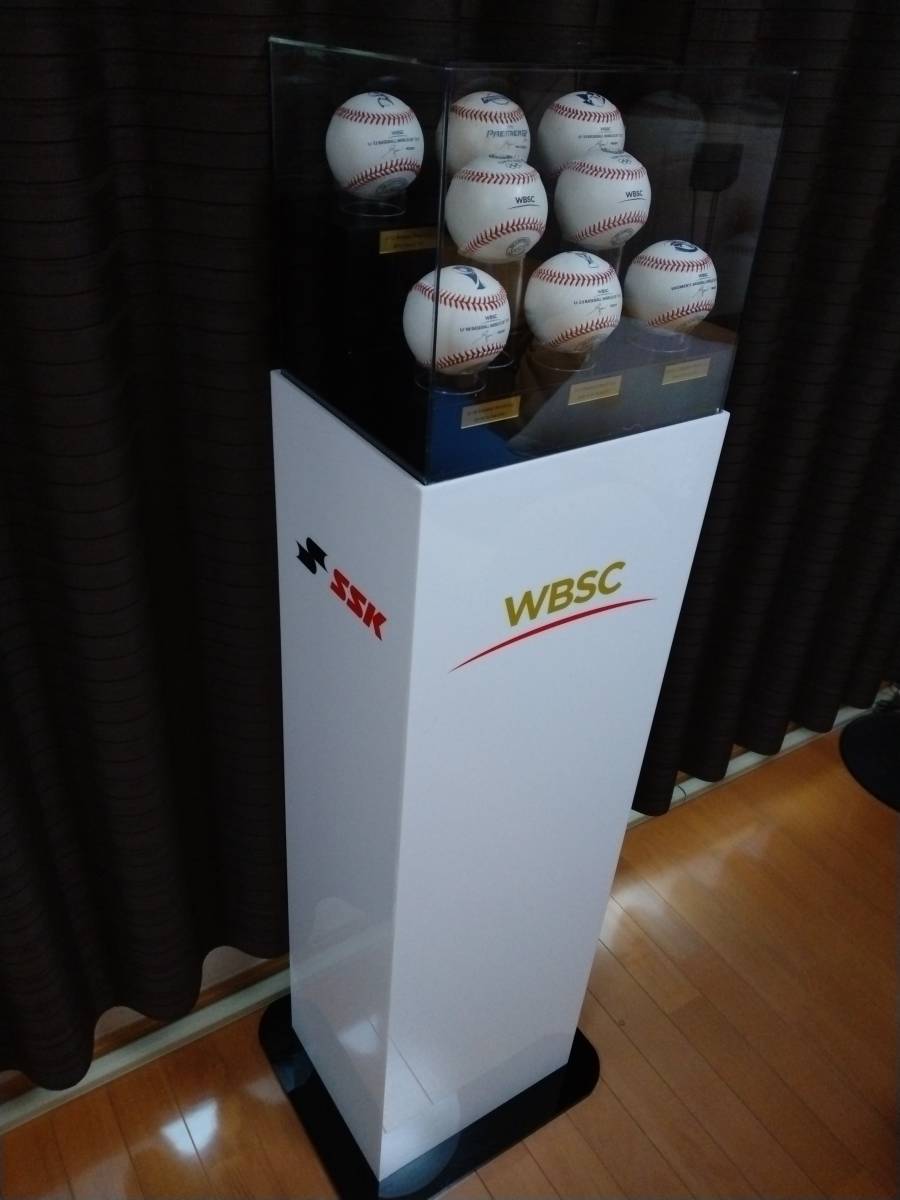2020東京オリンピック野球公式試合球TOKYO侍JAPAN公式ボール プレミア12 展示台含む