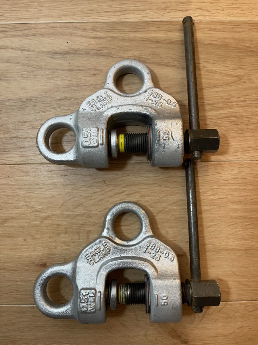 イーグルクランプ 0.5t 2個 中古