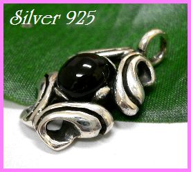  серебряный 925 серебряный. натуральный камень оникс подвеска typeD/ALL50%OFF