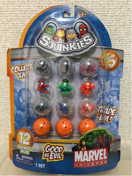 [ prompt decision * free shipping ] SQUINKIES | MARVEL GOOD vs EVIL Spider-Man ... key z