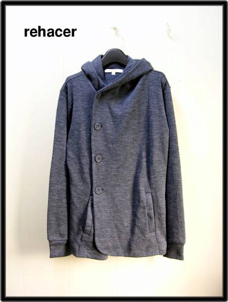 L [rehacer Knit Cardigan редкость cell вязаный кардиган ]
