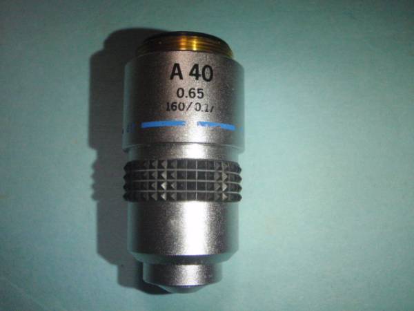 O001-A40-1 OLYMPUS製対物レンズ A40 0.65 160/0.17 カメラ O001-A40-1 OLYMPUS製対物レンズ A40 0.65 160/0.17 カメラ