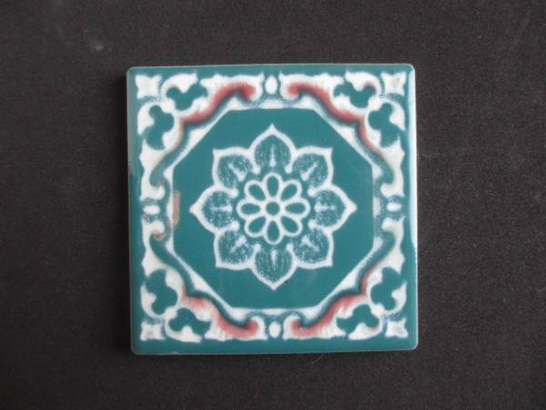  замечательный принт плитка 84mm угол стена. оборудование орнамент . cup Coaster и т.п. DEB-88