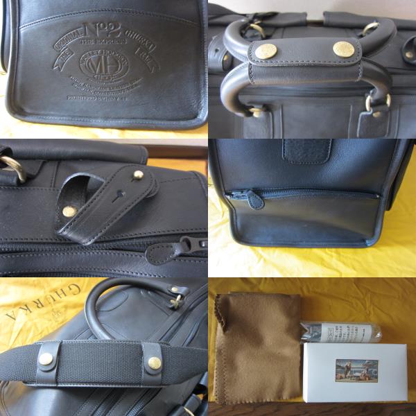 GHURKAg LUKA No.2 EXPRESS MH печать все кожа новый товар редкий 