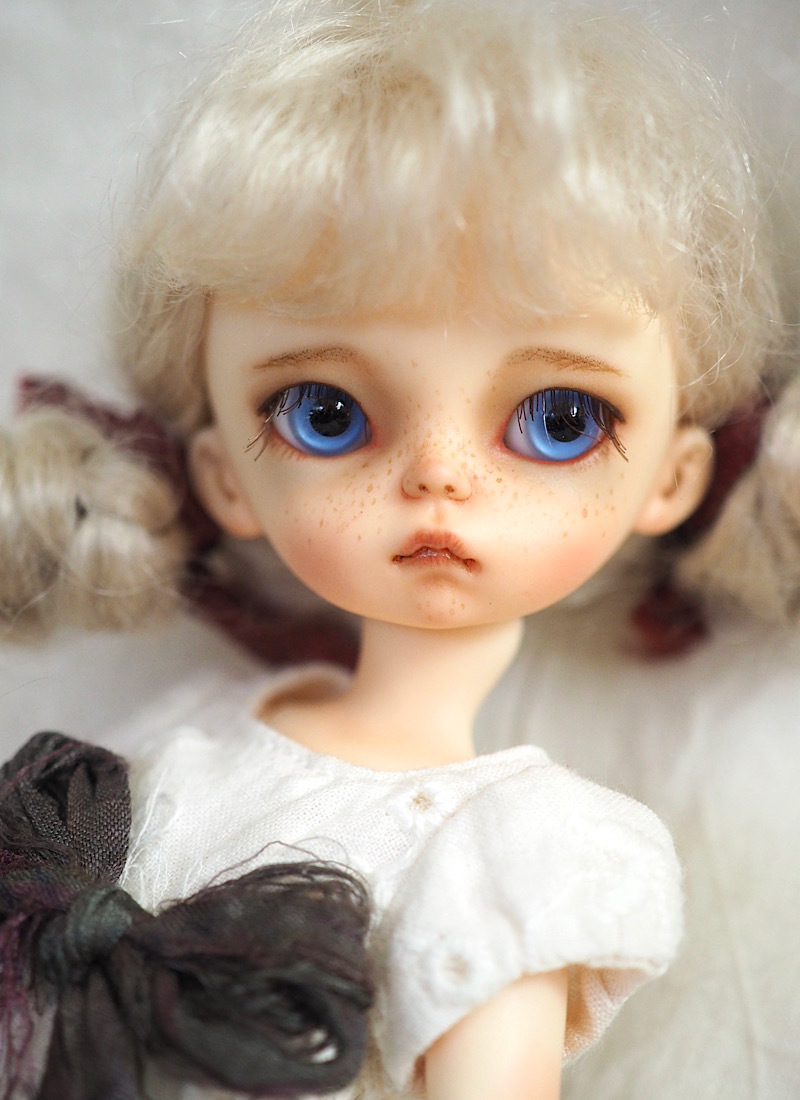 グリーン・ホワイト系 完成品♪ imda 1.7 Jane ドール本体