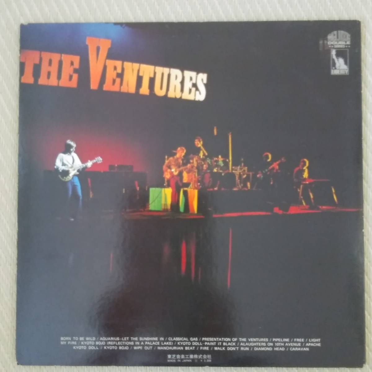 ◎LP～ON STAGE '71/THE VENTURES☆V.A.ベンチャーズ・オン・ステージ'71_画像2