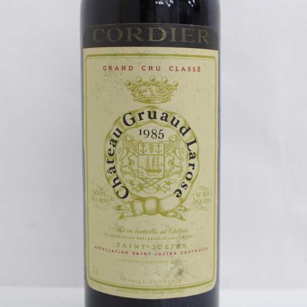 CHATEAU GRUAUD LAROSE(シャトー グリュオ ラローズ)1985 CHATEAU GRUAUD LAROSE(シャトー グリュオ ラローズ)1985