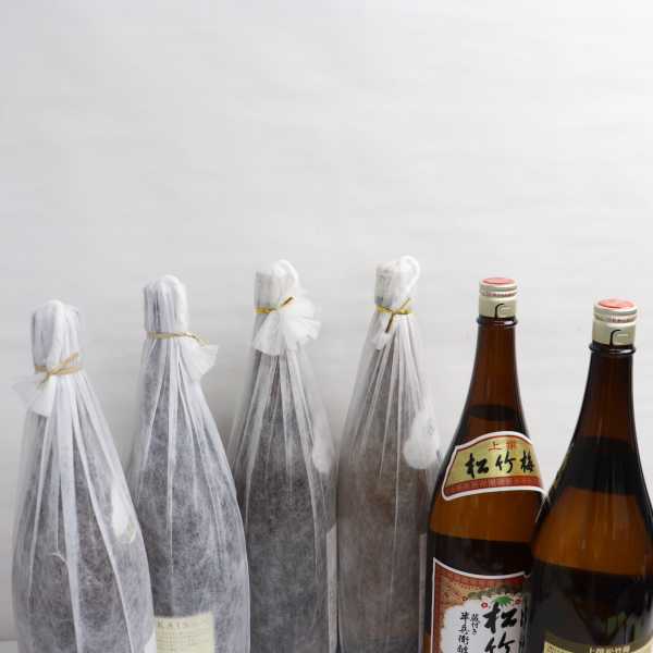 1円～ 【6本セット】日本酒各種（上撰 松竹梅 藏付き半兵衛酵母仕込 15度 1800ml 製造21.09 等）F22A160018_画像4