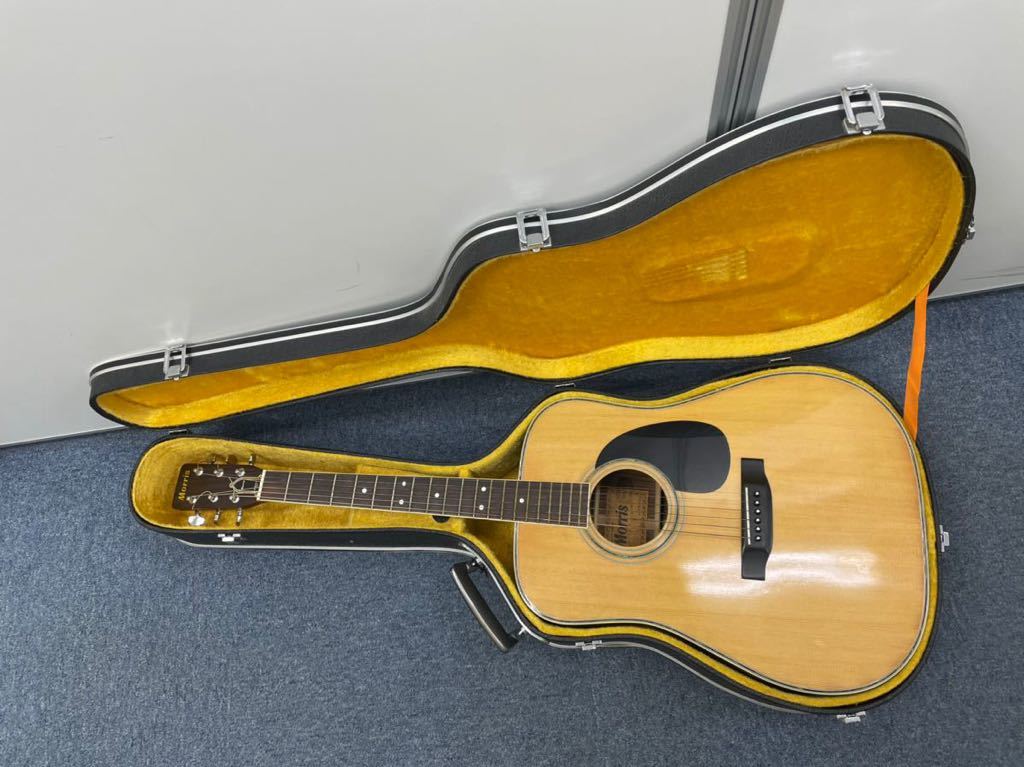 Morris モーリス アコースティックギター MODEL:W-30 ハードケース付