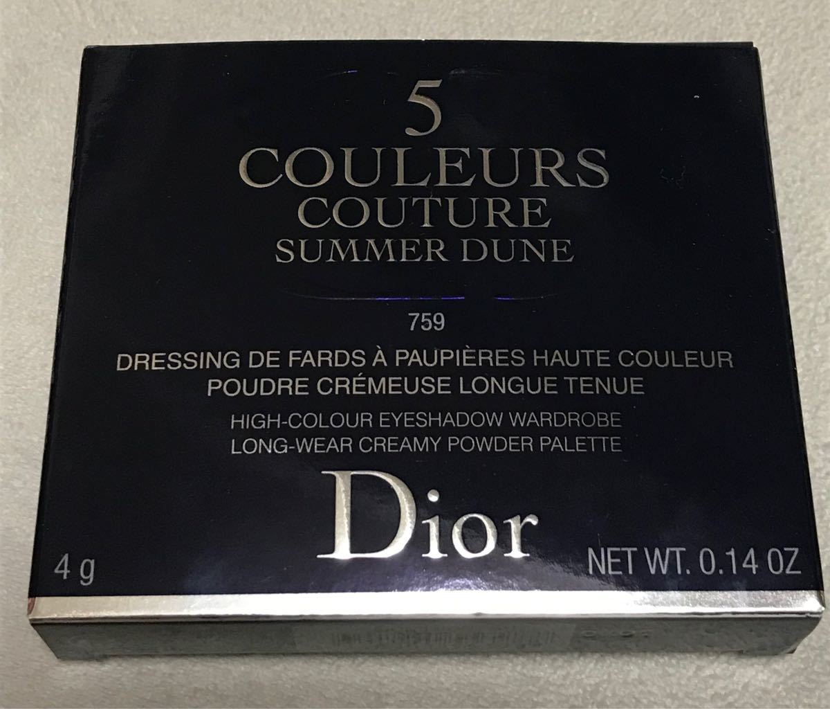 クリスチャンディオール Dior サンククルール　759 サマーデューン　デューン　アイシャドウ　DUNE クリスチャンディオール