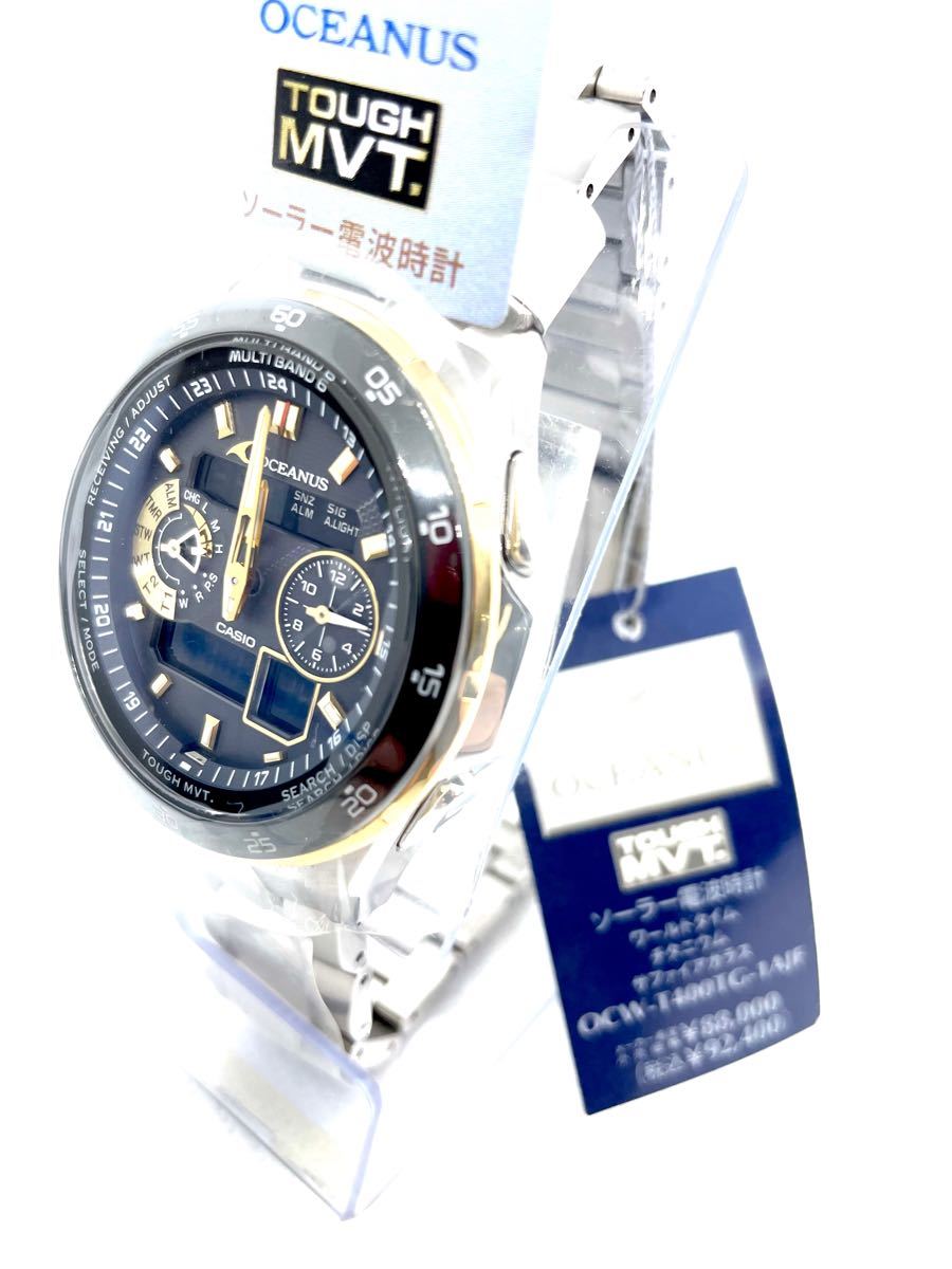 32％割引（訳ありセール 格安） CASIO 電波時計 電波ソーラー オシアナス OCW-T400TB-1AJF 新品未使用 激レア商品 入手困難  腕時計 腕時計、アクセサリー ファッション-WWW.ADRIATICAASFALTI.IT