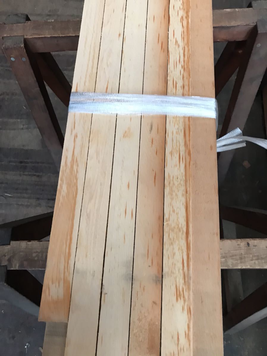 木曽ひのき角材 柾目赤身 70~85cm×3.5cm程度×3.5cm程度 48本 | www