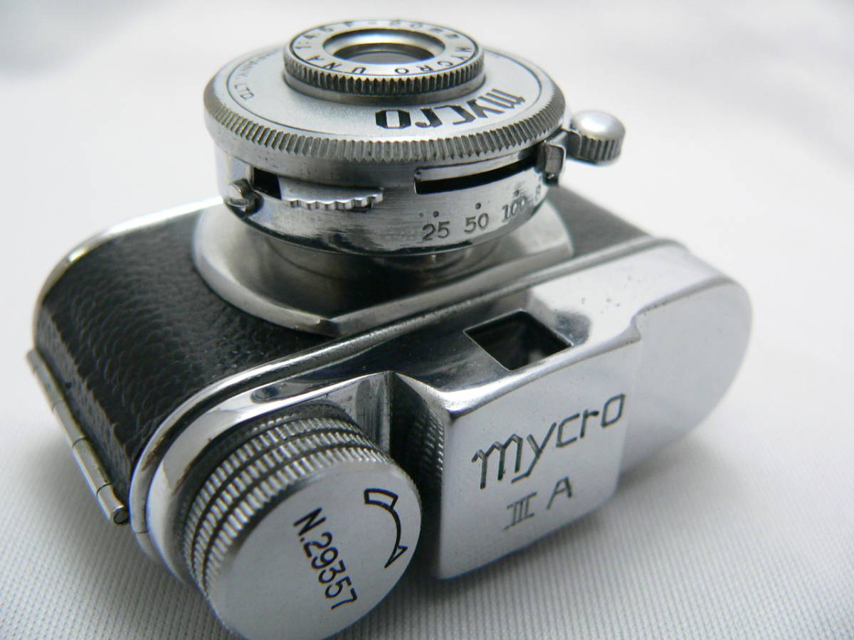 豆カメラ Mycro マイクロ IIIA ウナ20mmF4,5 管理J862-10 豆カメラ Mycro マイクロ IIIA ウナ20mmF4,5 管理J862-10