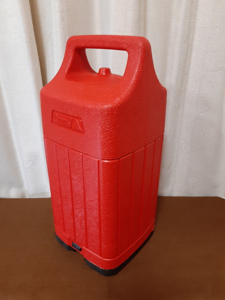 超希少】旧ロゴ コールマンランタンケース 赤 （中）88年製 21011013 