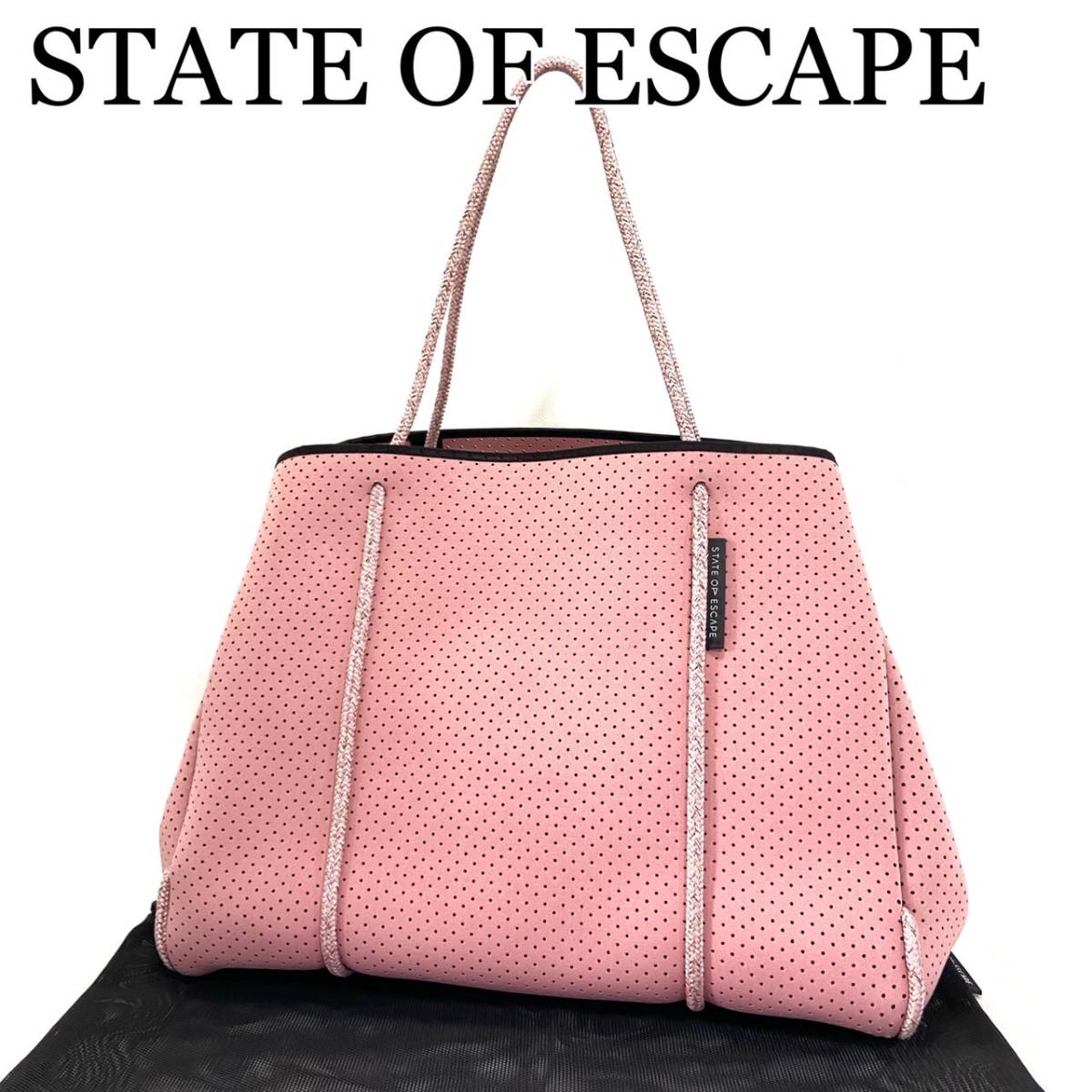 極美品】STATE OF ESCAPE トートバッグ-