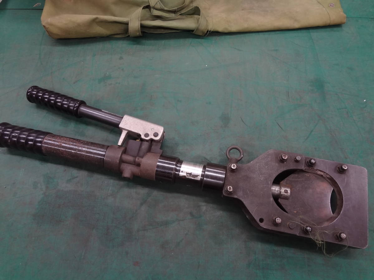 □泉精器 IZUMI 手動油圧式ワイヤーカッター 85A型 切断機 油圧 工具 □泉精器 IZUMI 手動油圧式ワイヤーカッター 85A型 切断機 油圧 工具
