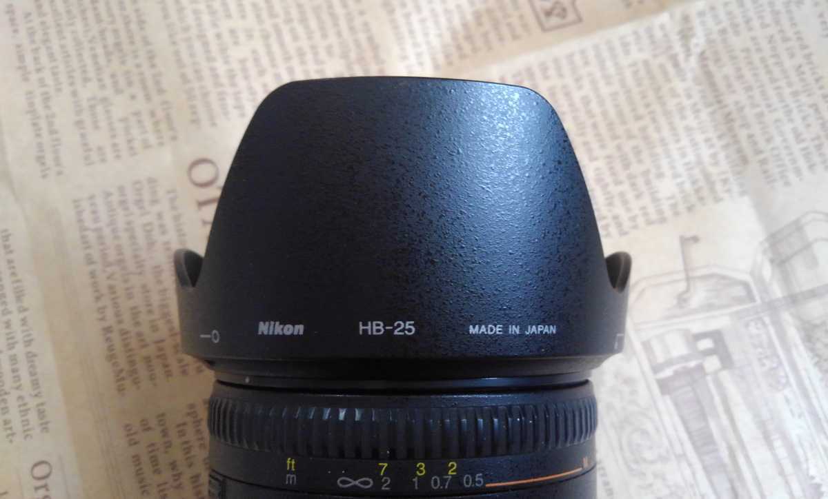 Nikon Ai AF 24-85mm f2.8-4D IF 標準ズーム　ニッコール　花形フード　プロテクター　前後キャップ　マクロ撮影　ニコン　NIKKOR 　　_画像7