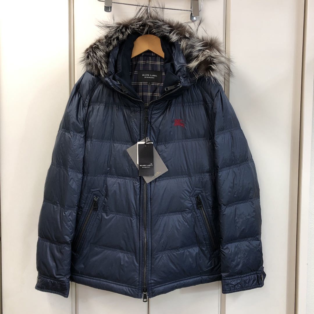 Yahoo!オークション - 新品 BURBERRY BLACK LABEL 4way ダウンジャケッ