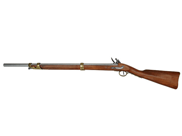おトク情報がいっぱい！ DENIX カービン銃 ナポレオン モデルガン デニックス フランス フリントロック 模造 小物 本格的 リアル コスプレ 銃  レプリカ 1806年 1037 レプリカ、装飾銃