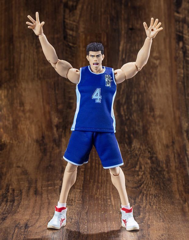 大聖モデル Model 模型 1 10 魚住純 陵南4番 青ユニフォーム スラムダンクslam Dunk完成品可動フィギュア コミック アニメ 売買されたオークション情報 Yahooの商品情報をアーカイブ公開 オークファン Aucfan Com