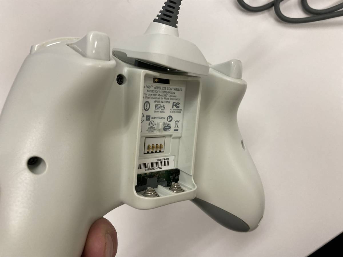 Xbox360　充電ケーブル　動作品