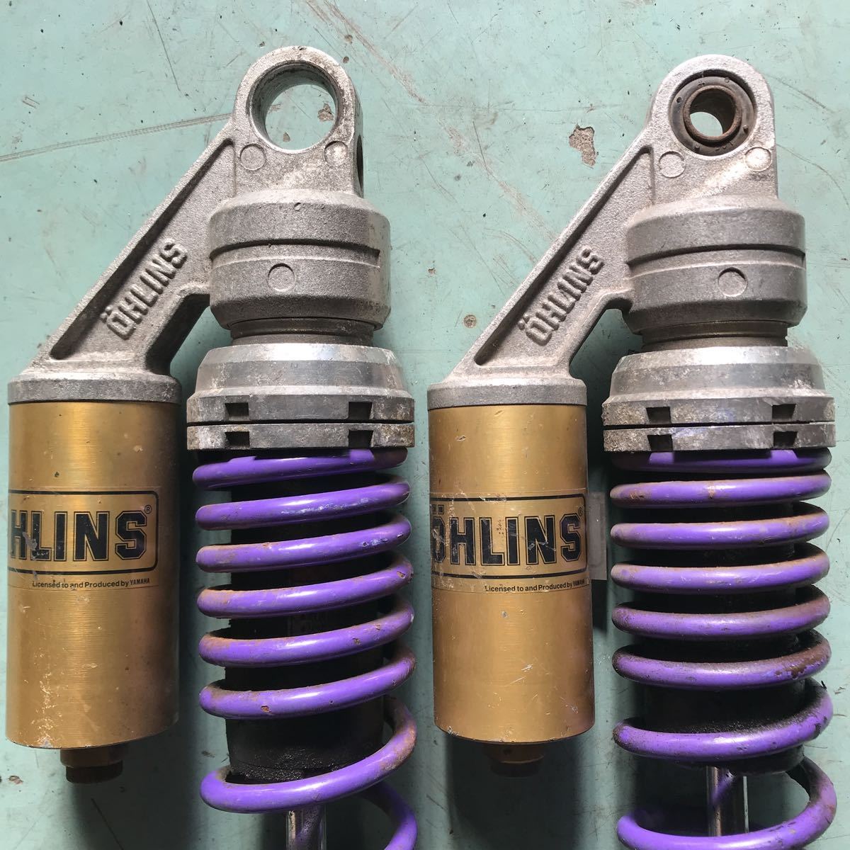 オーリンズ OHLINS ヤマハ XJR400R 4HM 純正 リアサスペンション