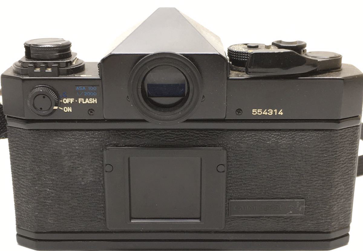 O1086 カメラ フィルムカメラ Canon CANON キャノン F-1 CANON LENS FD 55mm 1:1.2 S.S.C ジャンク品 中古品_画像5
