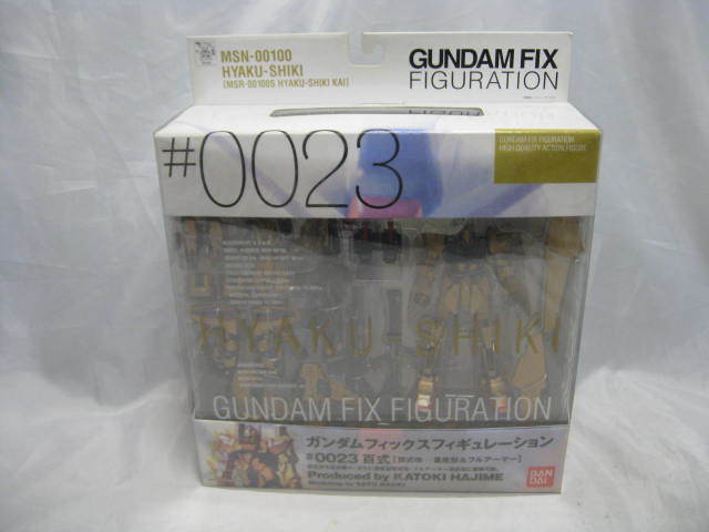 GUNDAM FIX FIGURATION # 0023 百式 百式改 量産型＆フルアーマー　機動戦士Zガンダム　フィギュア BANDAI 新品_画像1