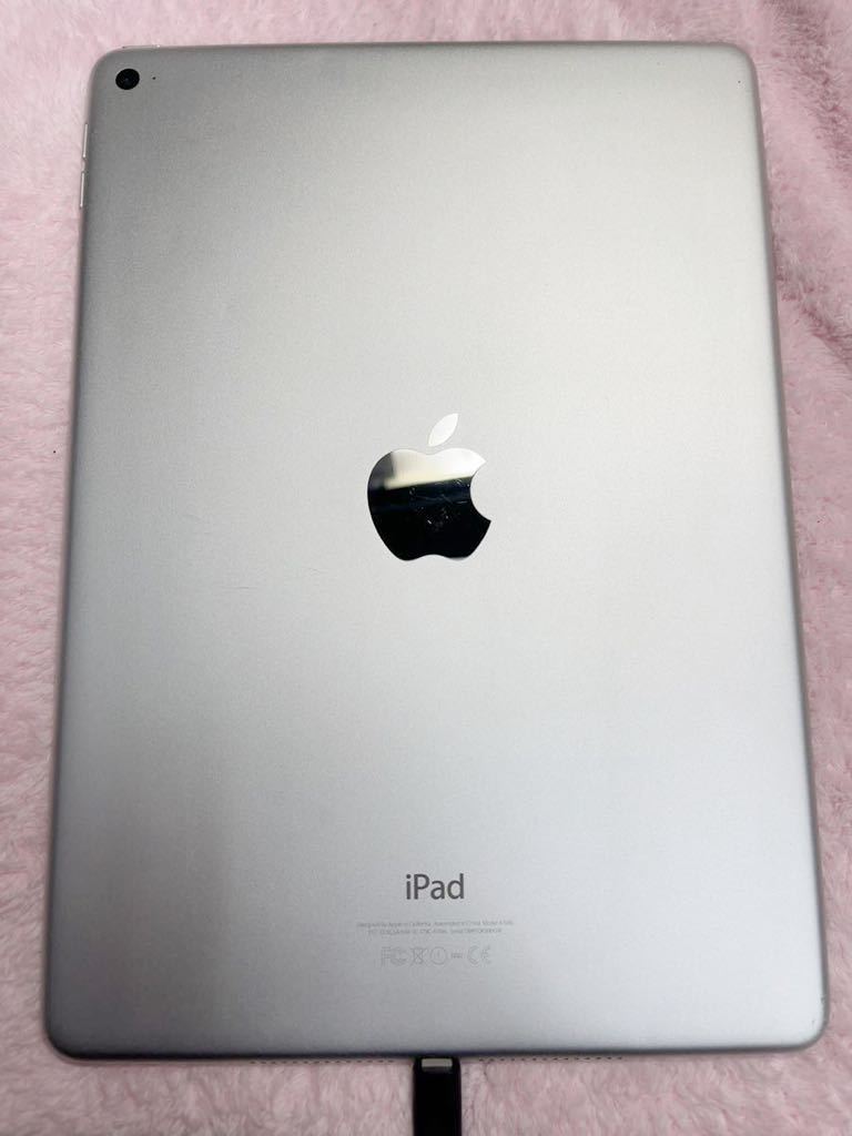 Apple iPad Air 2 9.7インチタブレット 第2世代 A1566 Wi-Fiモデル スペースグレー コーティング済 本体