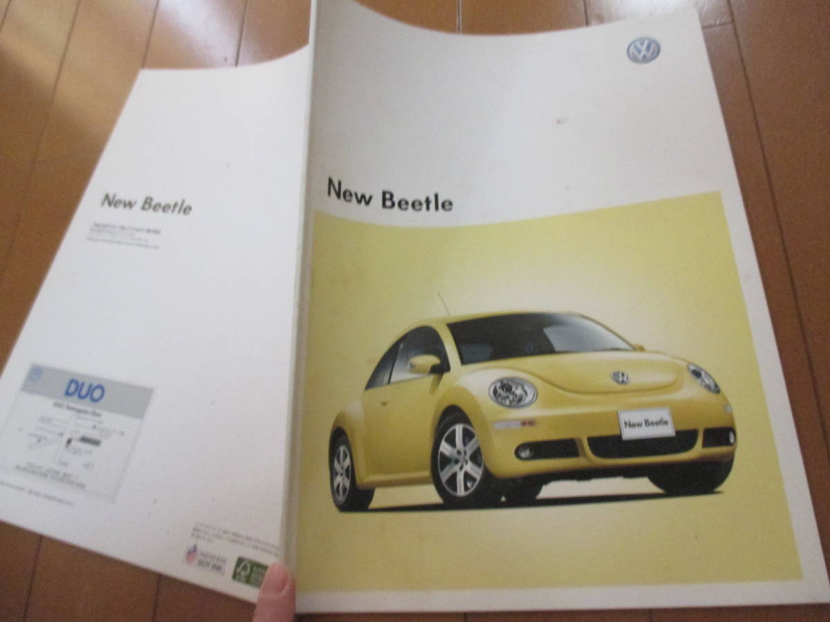 家19854　カタログ　■Volkswagen　■NEW　Ｂｅｅｔｌｅ　ビートル■2009.9　発行33　ページ_画像1