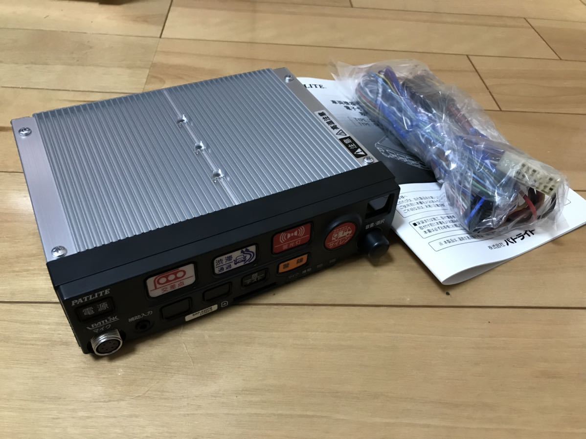 パトライト サイレンアンプSAP-520FB マイクSDM-10セット www.gastech