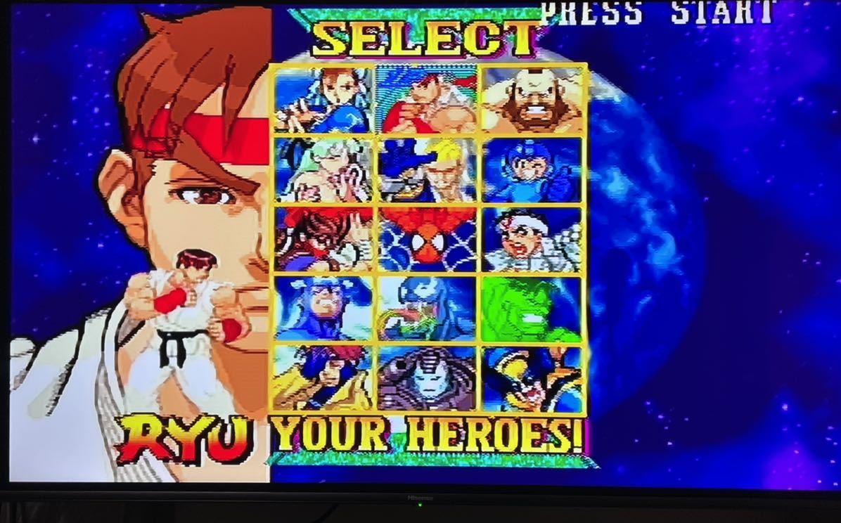 ドリームキャスト マーヴルVSカプコンクラッシュオブスーパー ドリームキャスト マーヴルVSカプコンクラッシュオブスーパー