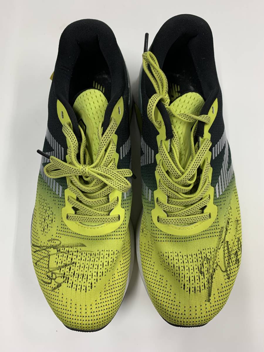 [ charity ] god . super futoshi ( Kashiwa ) autographed running shoes 193