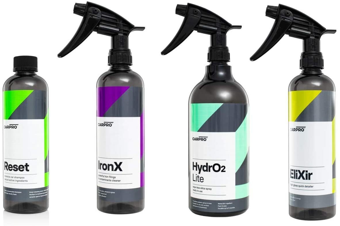 CarPro セラミックコーティングメンテナンスキット - ディテールコンボ リセット IronX Hyrdo2 Lite and Elixir_画像1