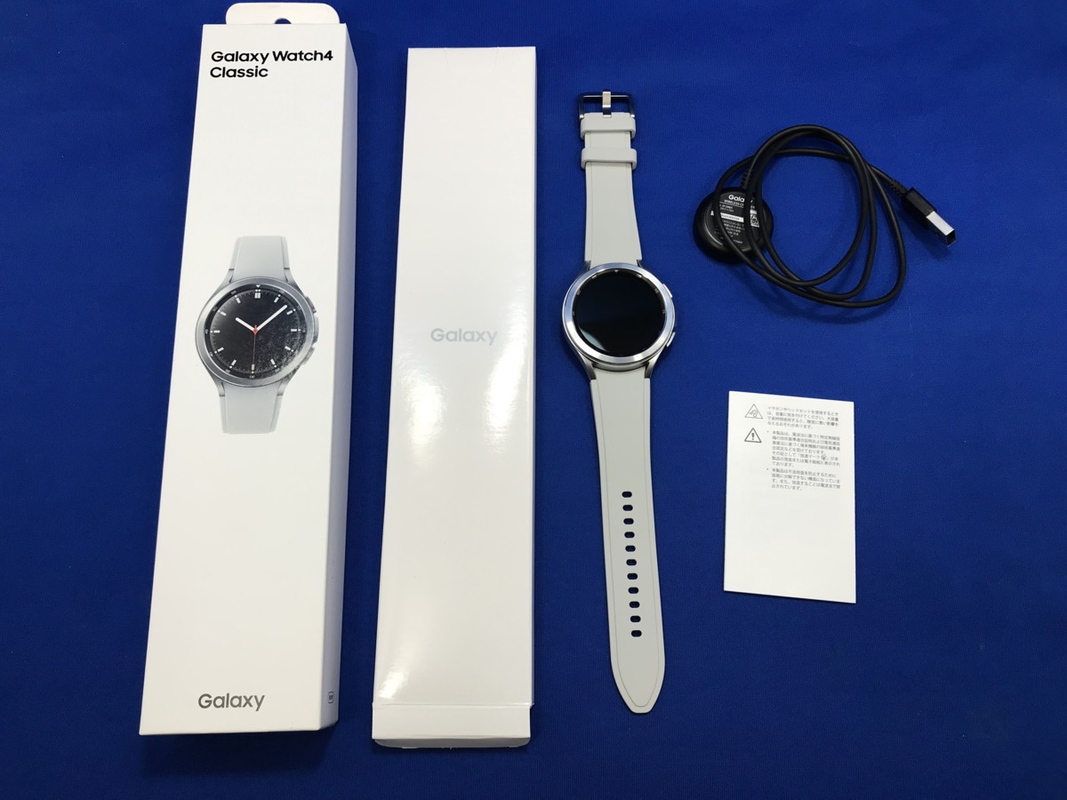 Galaxy Watch4 Classic 46mm シルバー By Galaxy純正 国内正規品SM