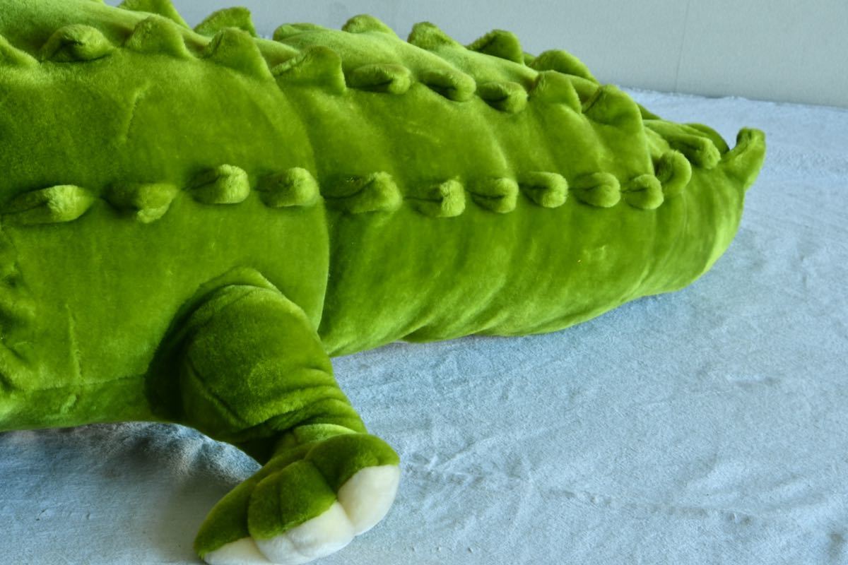 【新品】特大190cm わに ぬいぐるみ ワニ 鰐 爬虫類 動物 置物 抱き枕 ヌイグルミ