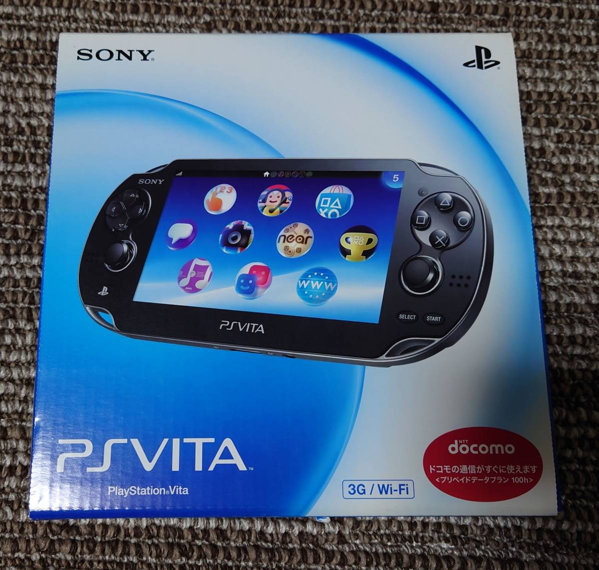 最大の割引 PlayStation®Vita クリスタル ブラック 3G Wi-Fiモデル