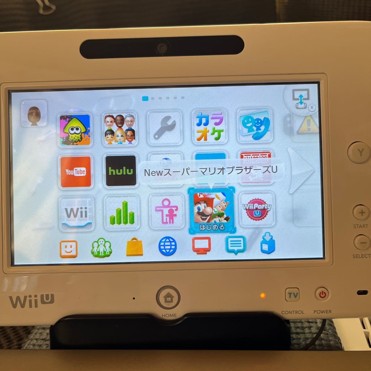 Wii U 32GB NEWスーパーマリオブラザーズU 内蔵・wiiパーティーU 内蔵　450.561