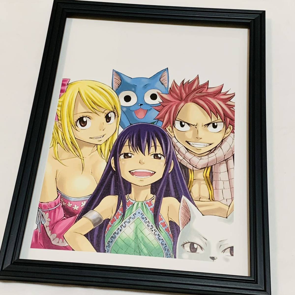 Fairy Tail フェアリーテイル イラスト 額装品 真島ヒロ 少年マガジン Rave Edens Zero アートポスター 美少女 ルーシィ ウェンディ Fairy Tail 売買されたオークション情報 Yahooの商品情報をアーカイブ公開 オークファン Aucfan Com