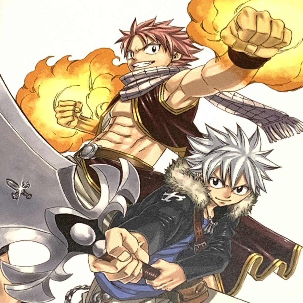 FAIRY TAIL フェアリーテイル A4 イラスト 額装品 真島ヒロ 少年 FAIRY TAIL フェアリーテイル A4 イラスト 額装品 真島ヒロ 少年